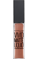 MAYBELLINE_Vivid Matte Liquid Lip Color matinis lūpų blizgis 50 Nude Thrill 8ml