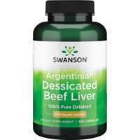 Swanson Jautienos kepenys 500 mg 120 kapsulių