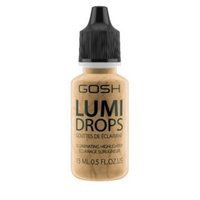 GOSH Lumi Drops Šviečianti ryškinimo priemonė 014 Gold 15ml