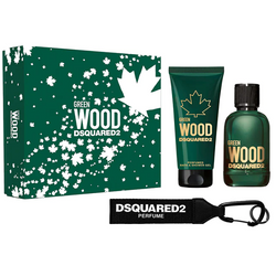 DSQUARED2 Green Wood Pour Homme EDT 100ml + dušo želė 150ml