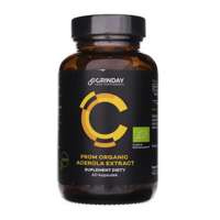 Grinday C Bio Vitaminas C iš ekologiškos Acerola 60 kapsulių