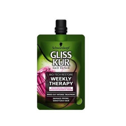 Bio-Tech Restore Weekly Therapy intensyvus kondicionierius ploniems ir pažeidžiamiems plaukams 50ml