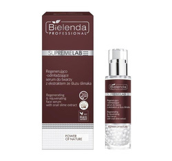 BIELENDA PROFESSIONAL SupremeLab Power Of Nature regeneruojantis ir jauninantis veido serumas su sraigių gleivių ekstraktu 30g
