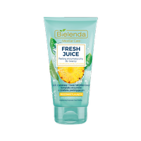 Bielenda Fresh Juice fermentinis skaistinantis šveitiklis su citrusiniu vandeniu Ananasas 150g