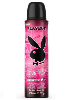 Super Playboy For Her dezodorantas purškiamasis dezodorantas 150ml