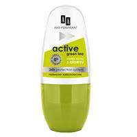 AA Active Anti-Perspirant 24h dezodorantas roll-on Green Tea 50ml