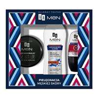 AA Men Advanced Care 3-in-1 dušo želė rinkinys Action 400ml + antiperspirantas su užrašu Action 50ml + universalus kremas Face Hands Body 125ml