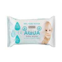 Aqua Baby Wipes drėkinamosios kūdikių servetėlės 56 vnt.