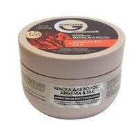 Argania & Silk Mask atkuriamoji argano ir šilko kaukė Argano ir šilko plaukų kaukė 200ml