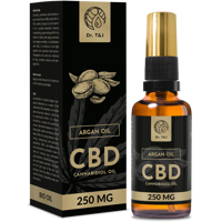 Argano aliejus natūralus BIO + CBD 250 MG 50ml