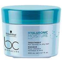 BC Bonacure Hyaluronic Moisture Kick Treatment drėkinamoji kaukė normaliems ir sausiems plaukams 200ml