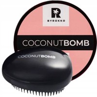 Byrokko Coconut Bomb Mask 180g + szczotka do włosów