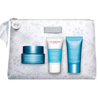 Clarins Hydra Essentiel Hydra-Essentiel Cream 50ml + SOS Fesh Scrub 15ml + SOS Hydra Mask 15ml + kosmetinė