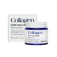 Collagen Super Aqua Cream kolageno intensyvus drėkinamasis kremas Water Drop 80ml