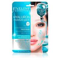 "Eveline Hyaluron Moisture Pack" itin drėkinanti lakštinė kaukė 20ml