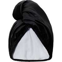 GLOV_Hair Wrap Satine satynowy turban do włosów Black