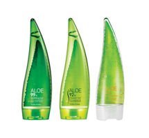 HOLIKA HOLIKA Jeju Aloe veido ir kūno priežiūros rinkinys alavijo gelis 55ml + putos 55ml + dušo želė 55ml