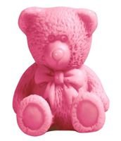 Happy Soaps Pink Baby Bear natūralus glicerininis muilas Cherry 30g