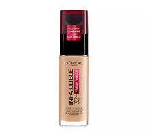 Infaillible 32H Fresh Wear Foundation ilgalaikis makiažo pagrindas 200 Golden Sand 30ml