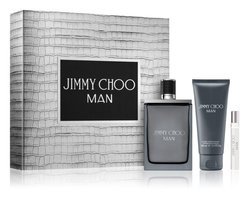 Jimmy Choo Man EDT 100ml + miniatiūrinis EDT 7,5ml + balzamas po skutimosi 100ml