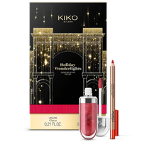 KIKO Milano A Holiday Fable Glam Kit Stick Shadow 05 1.6g + Blakstienų tušas 11ml + 3D blizgesys 17 6.5ml