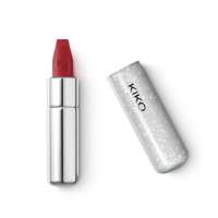 KIKO Milano Su gimtadieniu Bellezza! Velvet Passion matiniai lūpų dažai 04 Impressive Red 3,5g