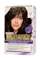 L'OREAL Excellence Cool Creme farba do włosów 4.11 Ultrapopielaty Brąz