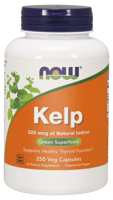 Now Foods Kelp (jodas) 325mcg 250 kapsulių