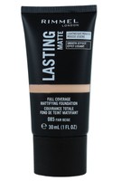 RIMMEL Lasting Matte matinis makiažo pagrindas 085 Fair Beige 30ml