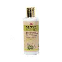 SATTVA Žolelių plaukų kondicionierius Jasmine & Aloevera 210ml