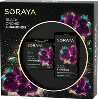 SORAYA Black Orchid & Diamonds 50+ kremas 50ml + kremas nuo raukšlių 15ml