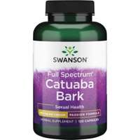 Swanson Catuaba shoulder 465 mg 120 kapsulių