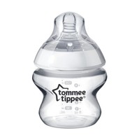 TOMMEE TIPPEE_Closer To Nature Maitinimo buteliukas 150ml su silikoniniu žinduku, laisvai tekantis 0-2m