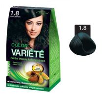 Variete Color Permanent Color kreminiai permanentiniai dažai 1.8 Granatų juoda 50g