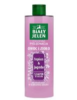 White Jeleń Vaisių ir žolelių plaukų šampūnas Burdock & Bilberry 400ml