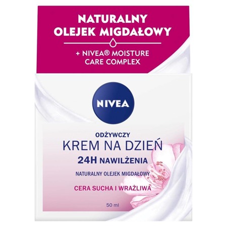 24H Drėkinamasis maitinamasis dieninis kremas sausai ir jautriai odai 50ml