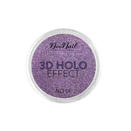 3D Holo efekto nagų lakas Nr. 01 Rose 2g