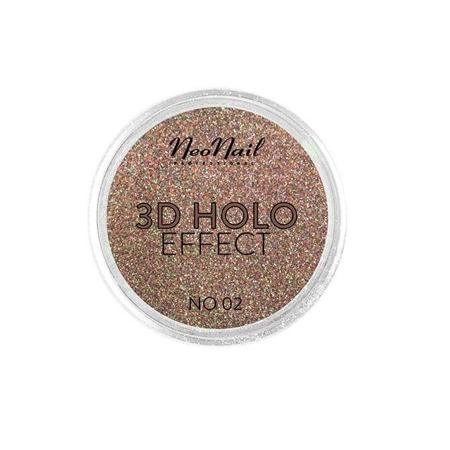 3D Holo efekto nagų lakas Nr. 02 Peach 2g