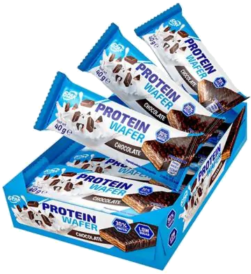 6PAK Protein Wafers 12 x 40g šokolado skonio