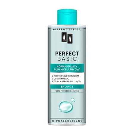 AA Perfect Basic normalizuojantis micelinis losjonas 3in1 BALANCE 200ml