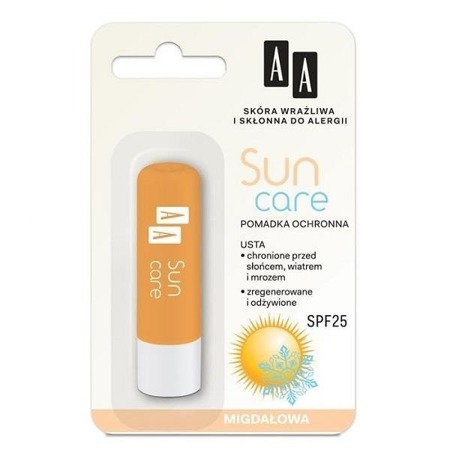 AA Sun Care apsauginiai lūpų dažai SPF 25 4,2g