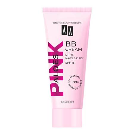 AA_Aloes Pink multinawilżający krem BB 02 Medium 30ml