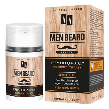 AA_Men Beard krem pielęgnujący do brody i twarzy 50ml