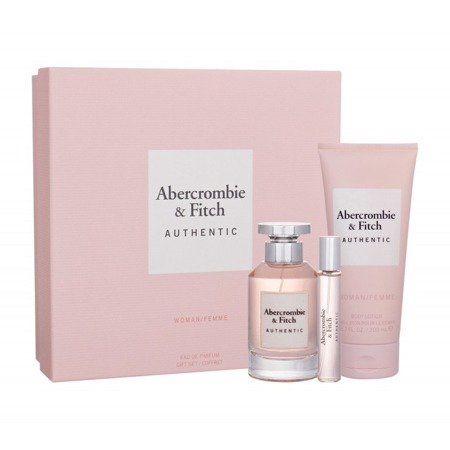 ABERCROMBIE&FITCH Autentiškas EDP 100ml + EDP 15ml + kūno losjonas 200ml