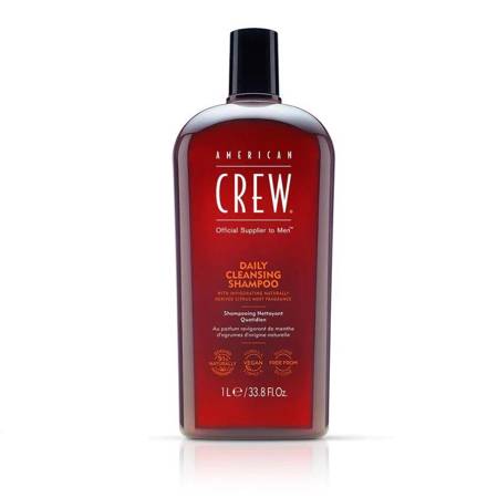 AMERICAN CREW_Daily Cleansing Shampoo giliai valantis šampūnas 1000ml