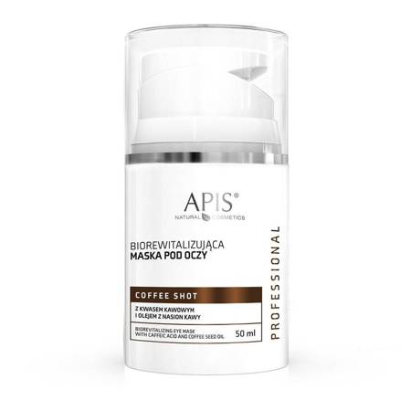 APIS_Coffee Shot biorewitalizująca maska pod oczy 50ml