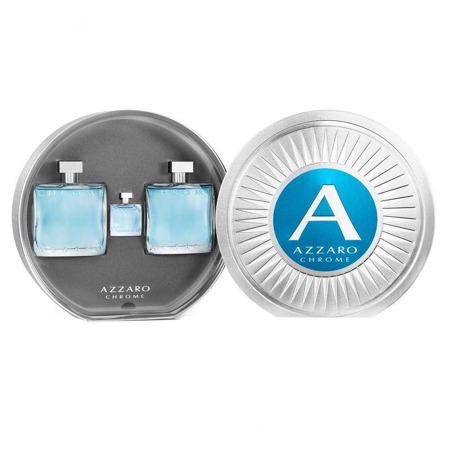 AZZARO Chrome EDT 100ml + ASB 100ml + EDT 7ml