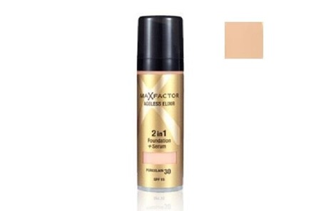 Ageless Elixir 2in1 Foundation+Serum veido pagrindas 30 Porcelain SPF15 30ml