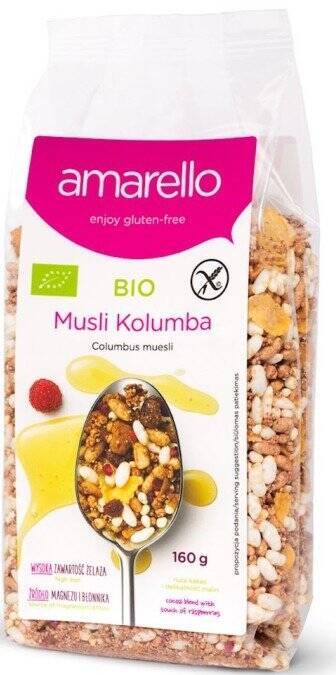 Amarello BIO Columba muesli 160g