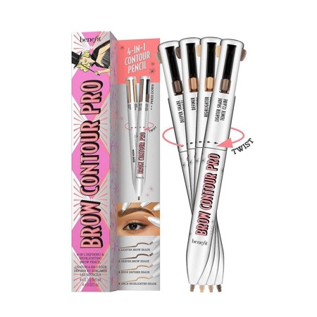 Antakių kontūro pieštukas Brow Contour Pro 4in1 Pencil 1 Blonde Light 0,4 g